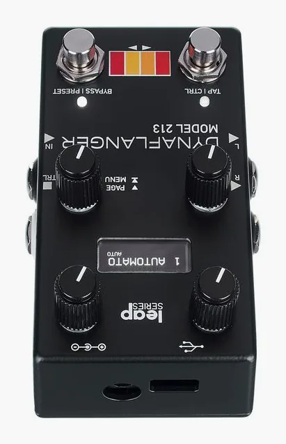 Alexander Pedals Dynaflanger 213, led e interruttore a pedale
