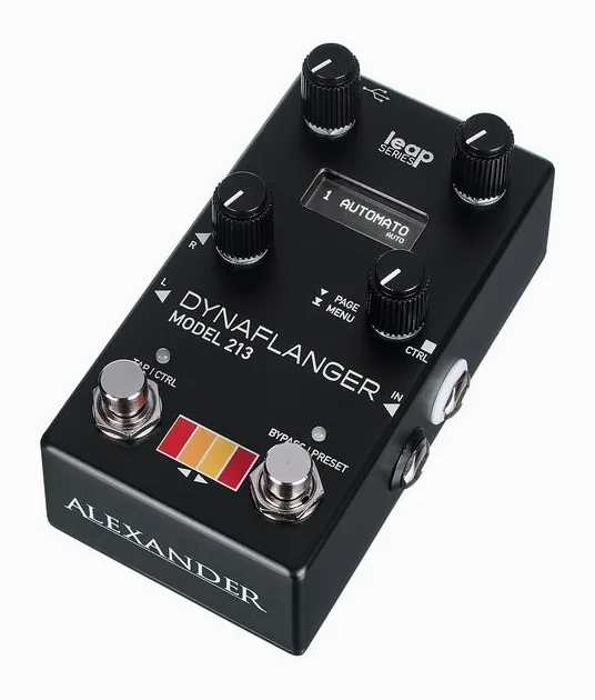 Alexander Pedals Dynaflanger 213 fotografato frontalmente