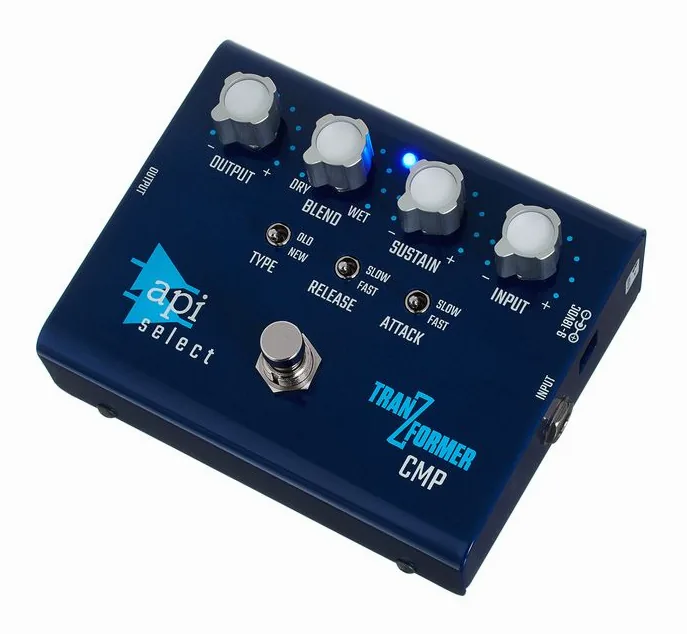 API Audio TranZformer CMP, grafica del pannello superiore