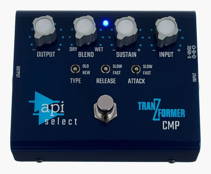 API Audio TranZformer CMP, manopole viste dall'alto
