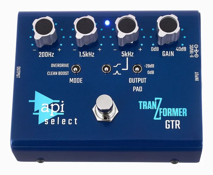 API Audio TranZformer GTR, ingressi e uscite laterali