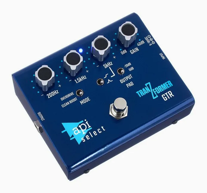 API Audio TranZformer GTR, grafica del pannello superiore