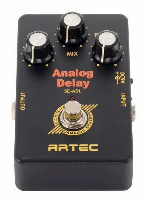 Artec Analog Delay SE-ADL, grafica del pannello superiore