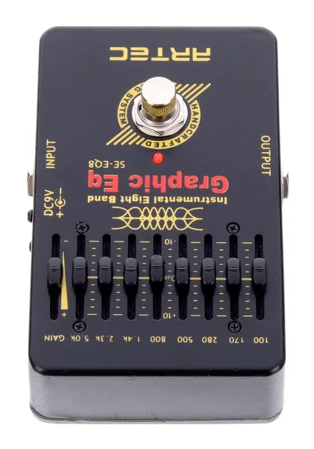 Artec SE-EQ8 Graphic EQ, connettori sul retro dell'unita