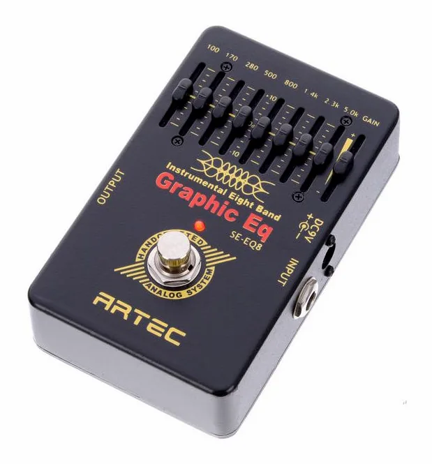 Artec SE-EQ8 Graphic EQ visto di fronte