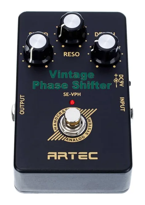 Artec Vintage Phase Shifter, grafica del pannello superiore