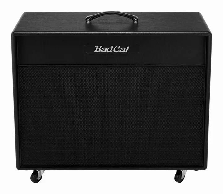 Bad Cat Closed Back 2x12 Cab, retro con le prese di collegamento