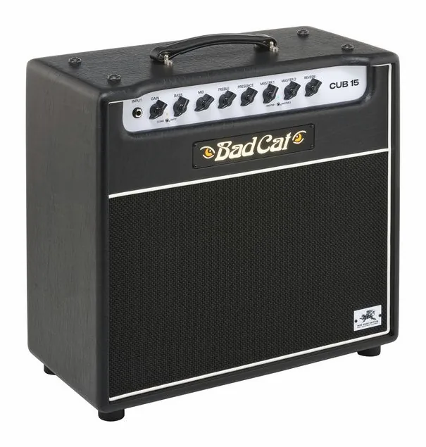 Bad Cat Cub 15 Mod Shop Combo, vista laterale del cabinet