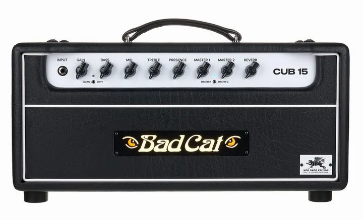 Bad Cat Cub 15 Mod Shop Head, retro con le prese di collegamento