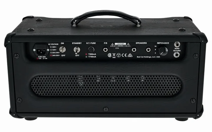 Bad Cat Era 30 Head, retro con le prese di collegamento