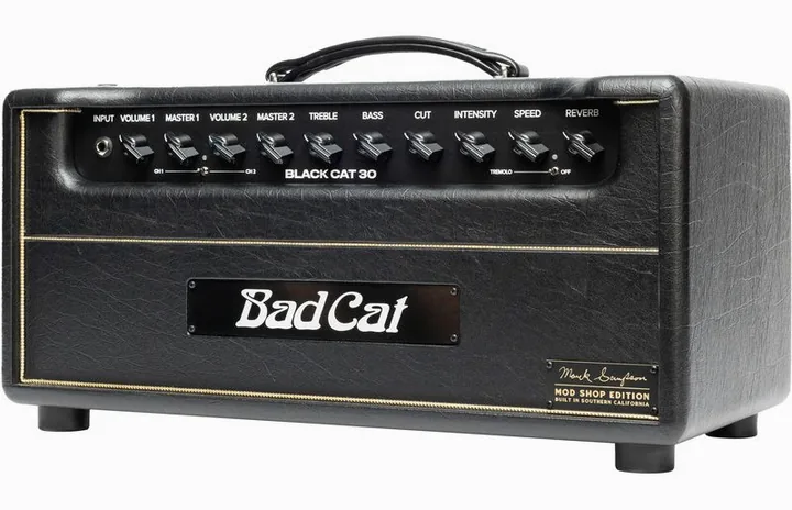 Bad Cat Mod Shop Black Cat 30 Head in primo piano frontale