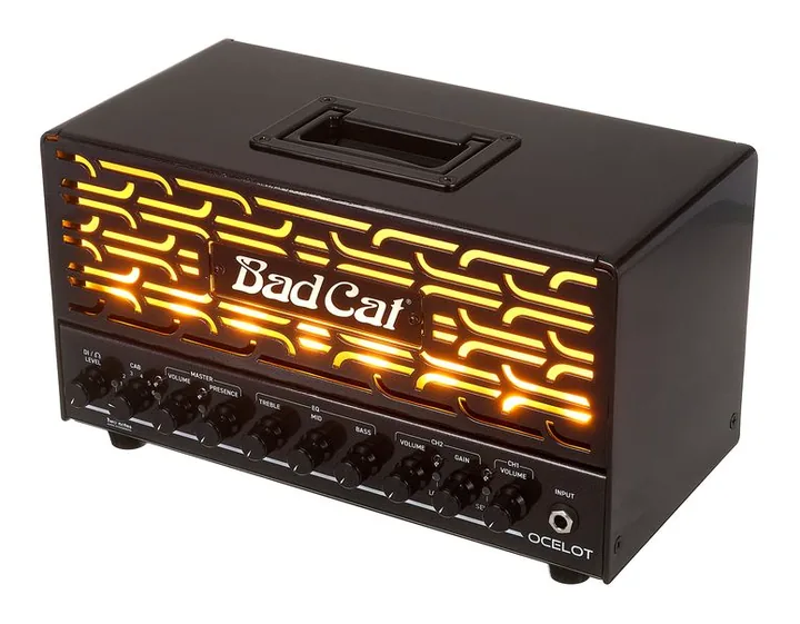 Bad Cat Ocelot Lunchbox Head in primo piano frontale