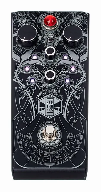 Beetronics Abelha Tropical Fuzz, led e interruttore a pedale