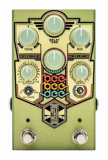 Beetronics Bee Bee Dee, connettori sul retro dell'unita