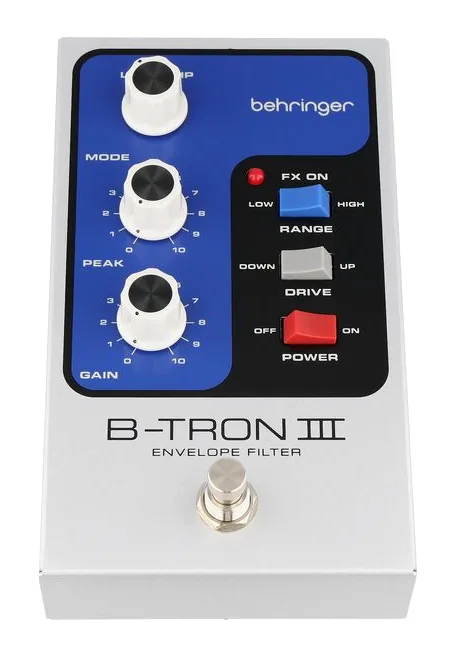 Behringer B-Tron III Envelope Filter, grafica del pannello superiore