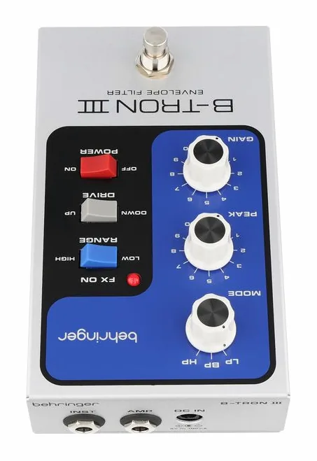 Behringer B-Tron III Envelope Filter, connettori sul retro dell'unita