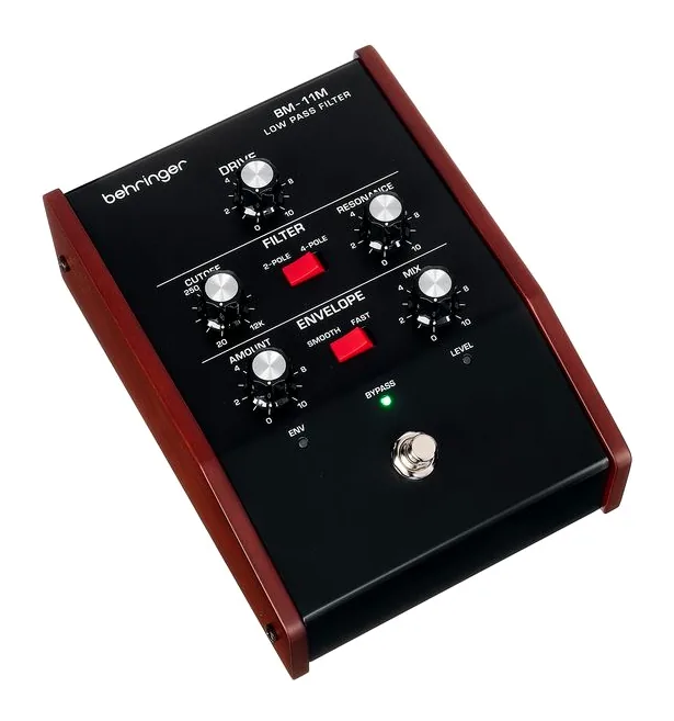Behringer BM-11M Low Pass Filter, led e interruttore a pedale