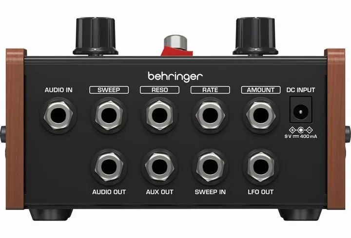 Behringer BM-13 Phaser, ingressi e uscite laterali