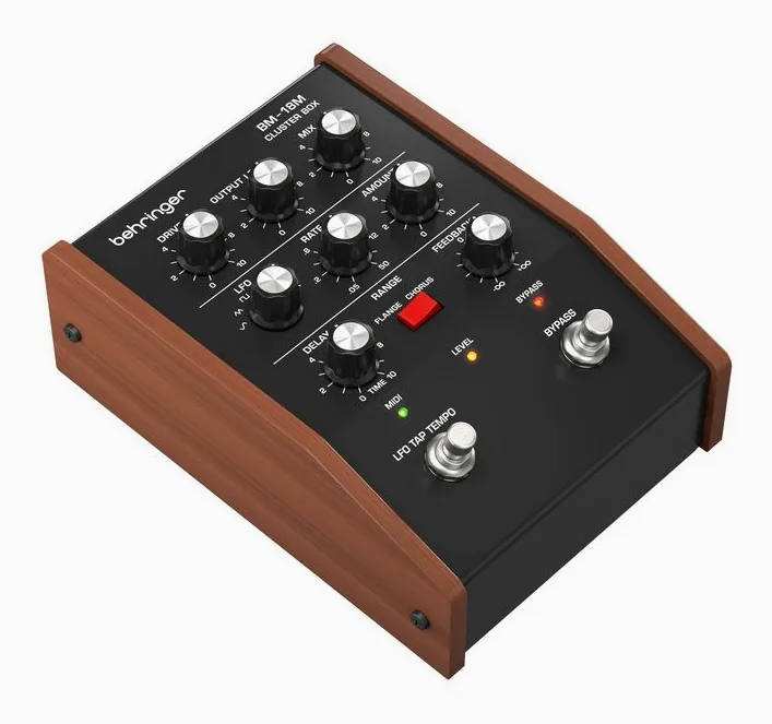 Behringer BM-18M Cluster Box, led e interruttore a pedale