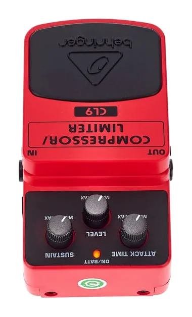 Behringer CL9 Compressor Limiter, manopole viste dall'alto