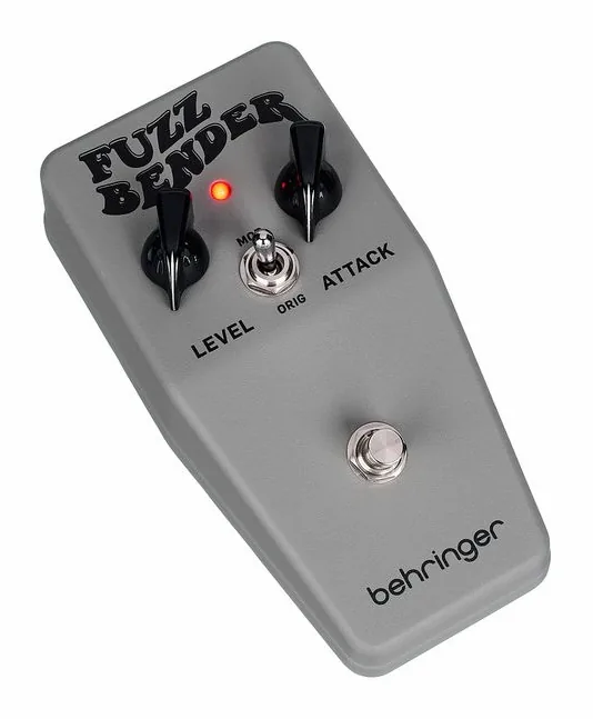 Behringer Fuzz Bender, connettori sul retro dell'unita