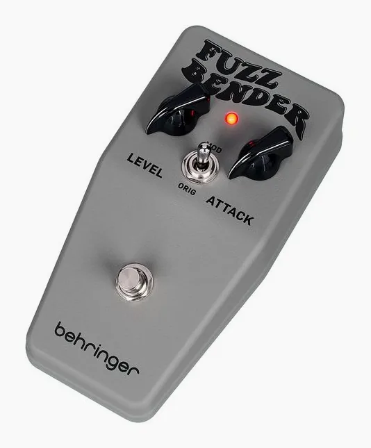 Behringer Fuzz Bender fotografato frontalmente