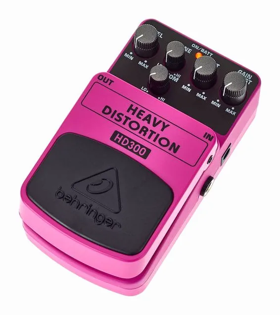 Behringer HD300 Heavy Distortion visto di fronte