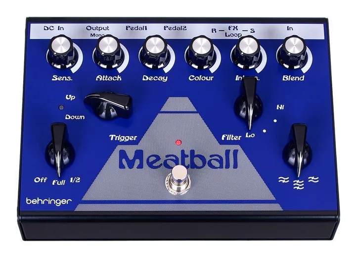 Behringer Meatball, manopole viste dall'alto