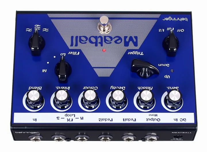 Behringer Meatball, manopole viste dall'alto