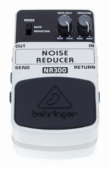 Behringer NR300 Noise Reducer, manopole viste dall'alto