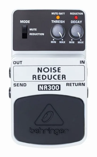 Behringer NR300 Noise Reducer, grafica del pannello superiore