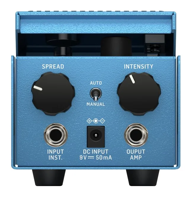 Behringer Pedal Flanger, grafica del pannello superiore