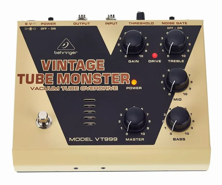Behringer VT999, manopole viste dall'alto