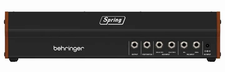 Behringer Spring Reverberation 646, led e interruttore a pedale