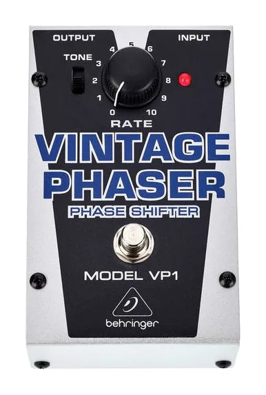 Behringer VP1 Vintage Phaser, ingressi e uscite laterali