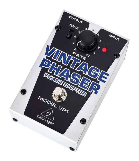 Behringer VP1 Vintage Phaser in primo piano frontale