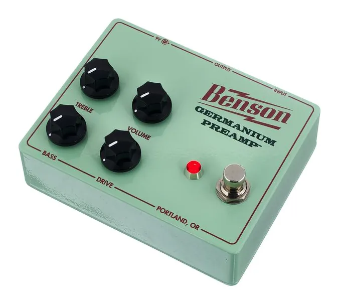 Benson Germanium Preamp visto di fronte