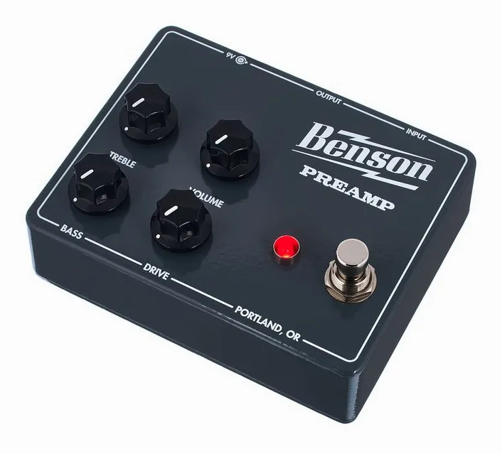 Benson Preamp visto di fronte