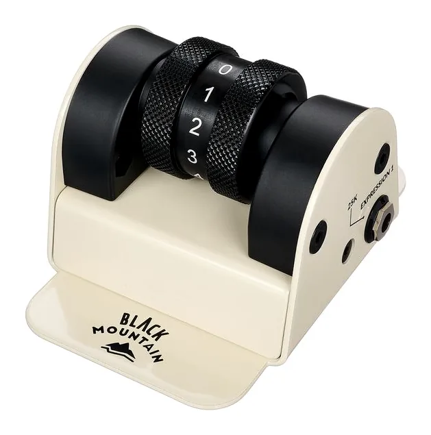 Black Mountain Roller Expression Pedal BMEXP, manopole viste dall'alto