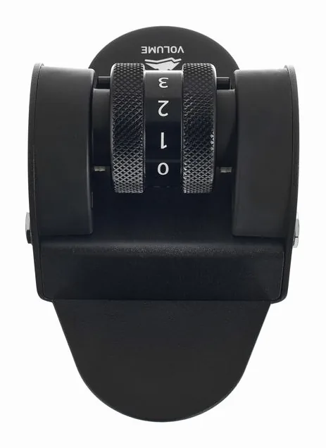 Black Mountain Roller Volume Pedal, grafica del pannello superiore