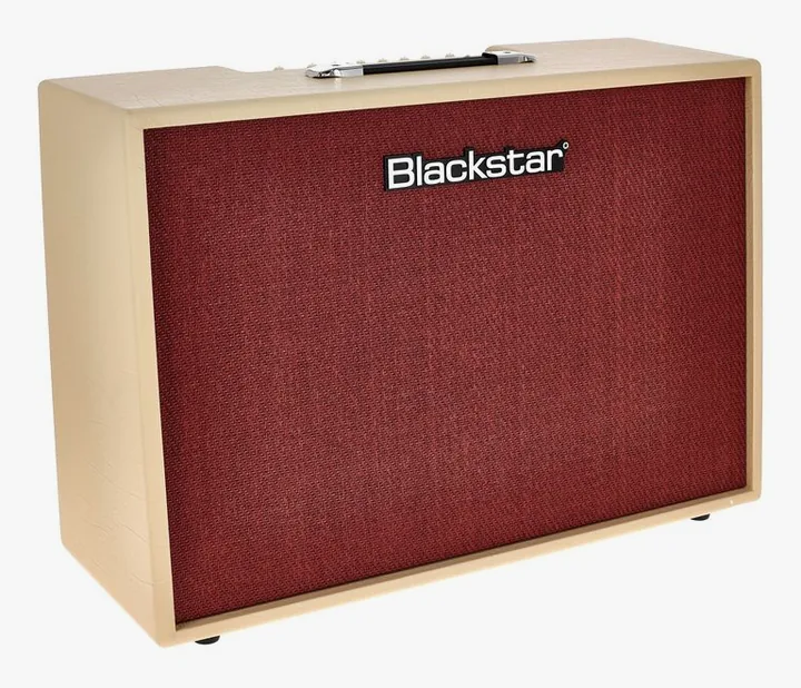 Blackstar Combo 100R 2x12" Beige, manopole e selettore dei canali