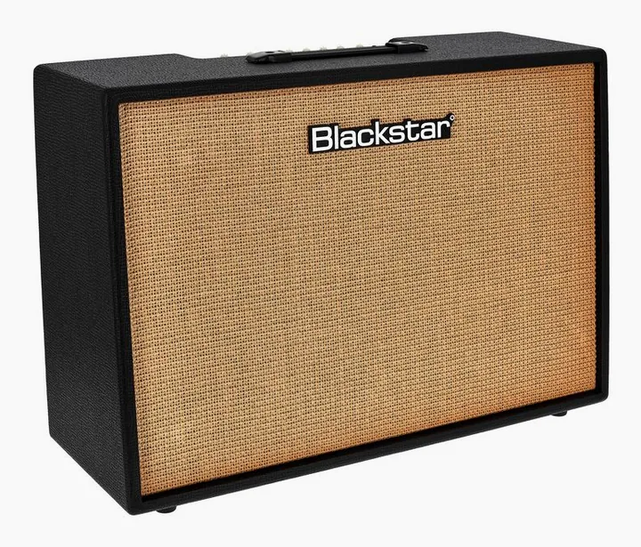 Blackstar Combo 100R 2x12" Black, retro con le prese di collegamento
