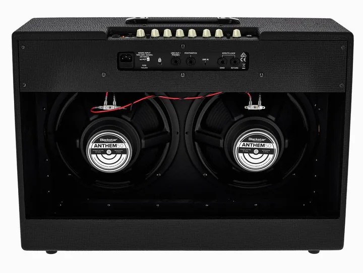 Blackstar Combo 100R 2x12" Black, vista laterale del cabinet
