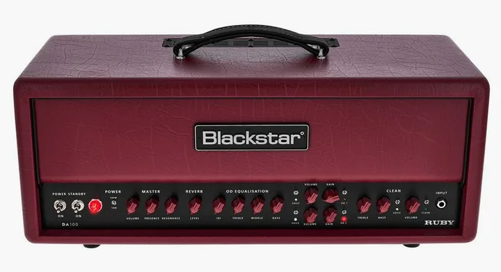 Blackstar DA100 Ruby D.Aldrich Signature, angolo del cabinet