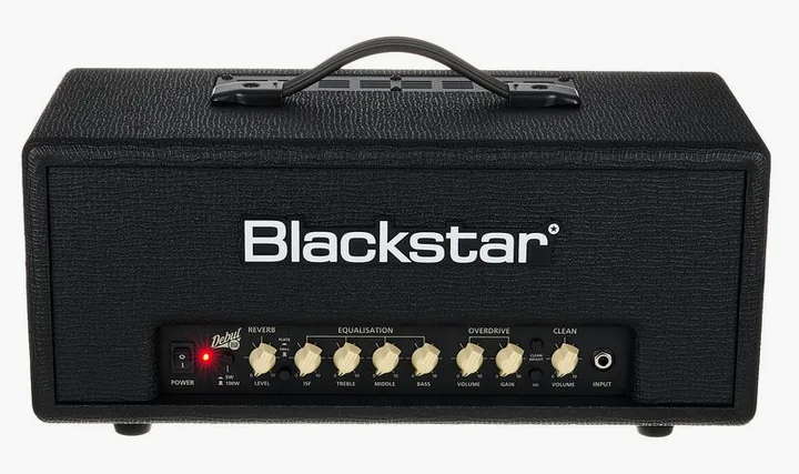 Blackstar Debut 100RH Head Black, griglia dell'altoparlante