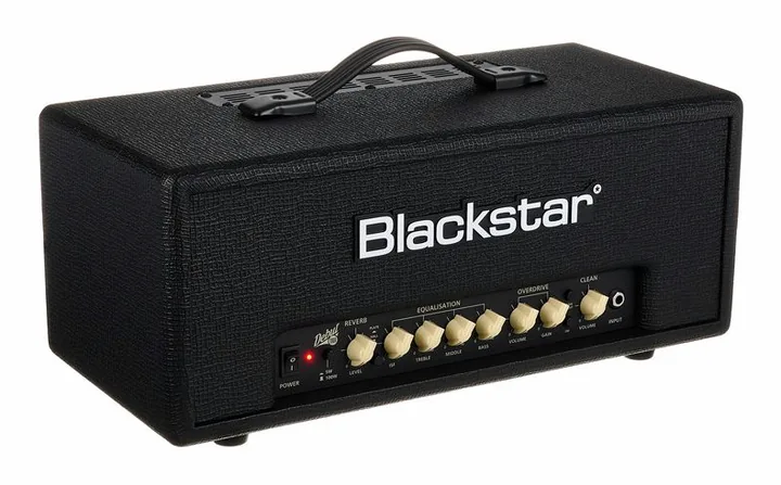 Blackstar Debut 100RH Head Black, pannello dei controlli in primo piano