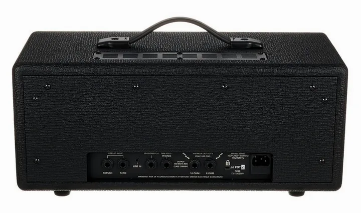 Blackstar Debut 100RH Head Black, vista laterale del cabinet