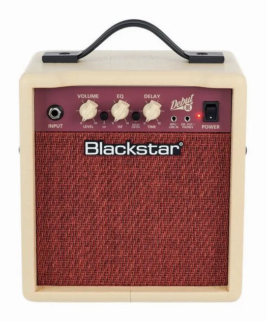 Blackstar Debut 10E, vista dall'alto della testata