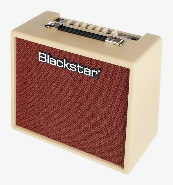 Blackstar Debut 30E Combo Beige, vista dall'alto della testata