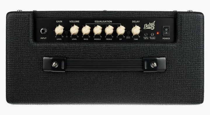 Blackstar Debut 30E Combo Black, pannello dei controlli in primo piano
